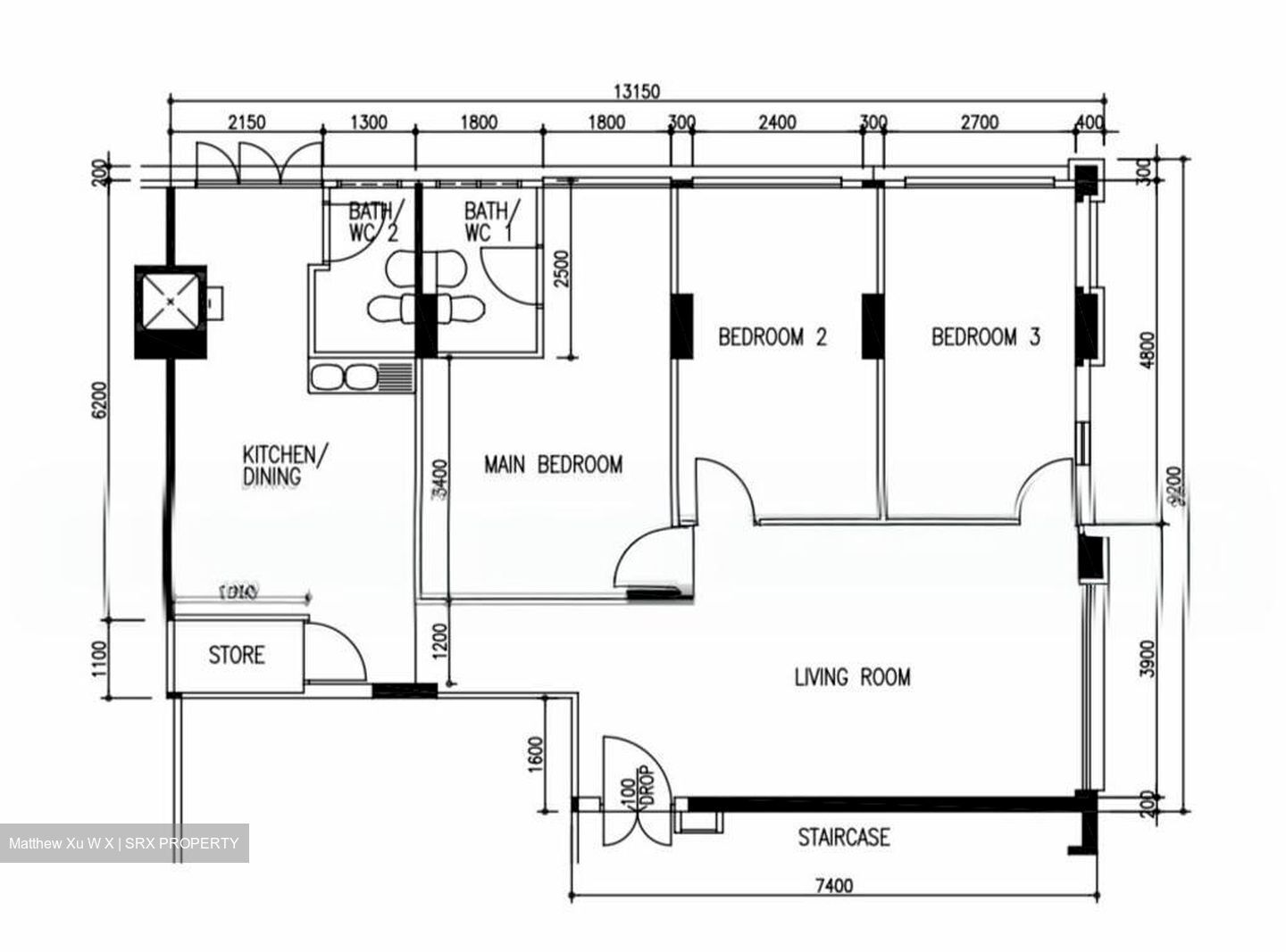Blk 551 Hougang Street 51 (Hougang), HDB 4 Rooms #513913071